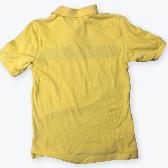 Urban Pipeline Yellow Black White Striped Boys Polo L - Picture 4 of 5